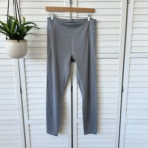 Allbirds Gray Natural‎ Leggings High Waist Wool Blend Athletic Workout Size L
